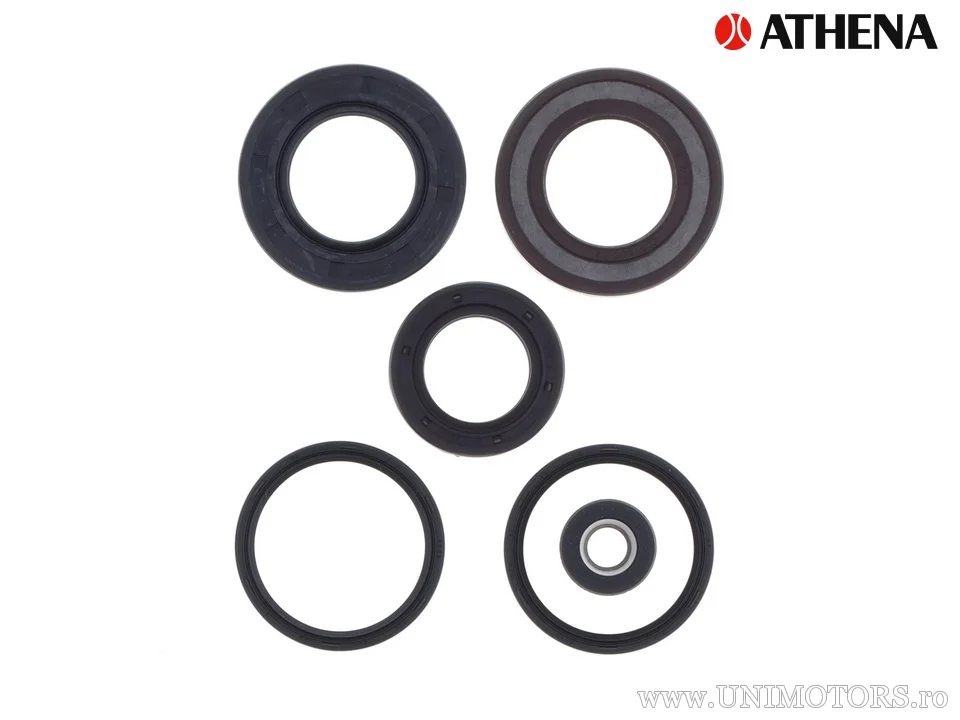 Oil seal kit for engine - Aprilia Scarabeo 125 / Scarabeo 200 (Piaggio engine / '07-'12) - Athena