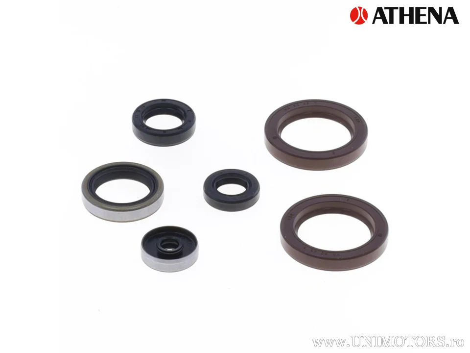 Oil seal kit for engine - Husaberg TE125 ('12-'14) / Husqvarna TC125 (KTM engine / '14-'15) / KTM EGS125 ('98-'05) - Athena