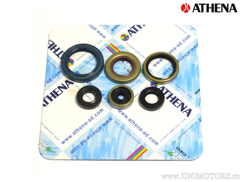 Oil seal kit for engine - Husqvarna TC85 17/14 inch/19/16 inch (KTM engine / '14-'17) / KTM MX85 ('03-'09) - Athena