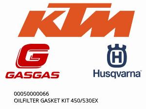 OILFILTER GASKET KIT 450/530EX - 00050000066 - KTM
