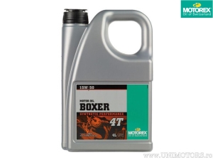 Olej Motorex Boxer 4T - pełny syntetyk 15W50 4L