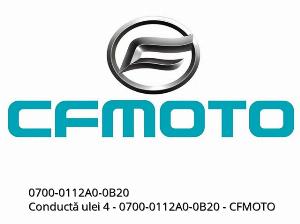 Olieleiding 4 - 0700-0112A0-0B20 - CFMOTO