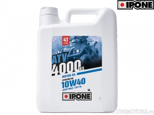 Olio motore ATV 4000 RS 10W40 4T 4L - Ipone