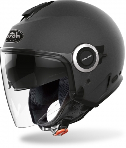 Open-face Jet Helmet Helios, Anthracite Matte Color: Size - MC