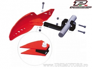 Open handbescherming set, rode kleur 5600 - montagekit inbegrepen - Progrip