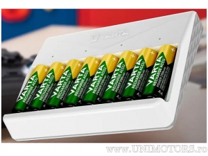 Oplader voor 8 batterijen Easy Multi Charger - Varta