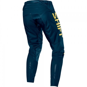 PANTALON 3LACK LABEL BLEU/OR [NVY/GLD] : Taille - 34