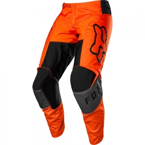 Pantaloni enduro / cross FOX 180 LUX PANTS (portocaliu - negru): Mărime - 32