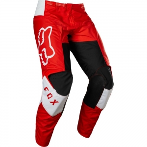 Pantaloni enduro / cross FOX 180 LUX PANTS (rosu - negru): Mărime - 34