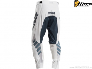 Pantaloni enduro / cross Prime Pro Strut (alb / albastru) - Thor