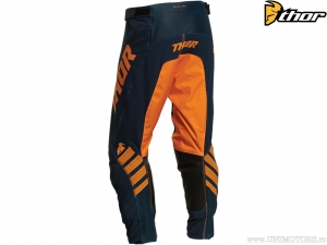 Pantaloni enduro / cross Prime Pro Strut (bleumarin / portocaliu) - Thor