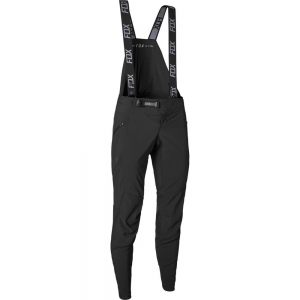 Pantaloni femei cu bretele MTB Defend Fire [Negru]: Mărime - XL