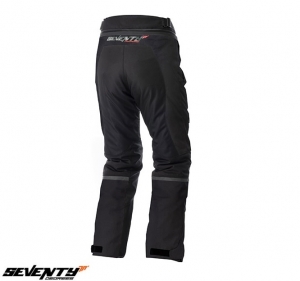 Pantaloni motociclete Touring unisex Seventy vara/iarna model SD-PT1S culoare: negru (varianta SD-PT1 scurta) - Negru, L