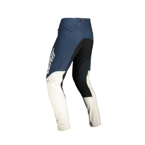 Pantaloni MTB 4.0 bleumarin/alb: Mărime - 34