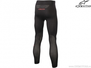 Pantaloni strat moto strada Tech (negru/rosu) - Alpinestars