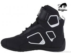 Pantofi moto Furygan Zephyr Black-White (negru-alb) - Furygan