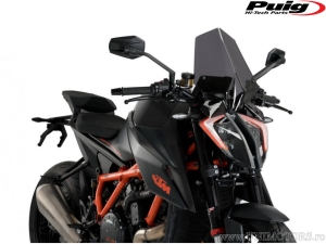 Parabrezza da corsa Puig per KTM Super Duke 1290 R LC8 ABS ('20) - fumo scuro