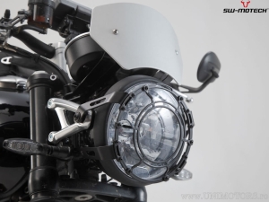 Parabrezza - materiale: alluminio - colore: argento - Triumph Speed Twin 1200 ('18-) - SW-Motech