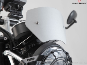 Parabrezza - materiale: alluminio - colore: argento - Triumph Speed Twin 1200 ('18-) - SW-Motech