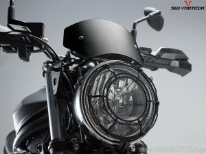 Parabrezza - materiale: alluminio - colore: nero - Suzuki SV650 ABS ('15-) - SW-Motech