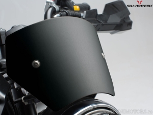 Parabrezza - materiale: alluminio - colore: nero - Suzuki SV650 ABS ('15-) - SW-Motech