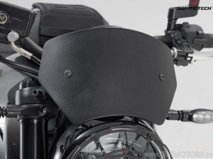 Parabrezza - materiale: alluminio - colore: nero - Triumph Trident 660 ('21-) - SW-Motech