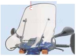 Parabrezza - Peugeot TKR / TKR2 / Trekker 2T 50-100cc - Peugeot