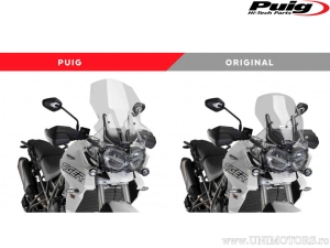 Parabrezza Touring Puig Trasparente - Triumph Tiger 800 XCA ABS ('18-'19) / Tiger 800 XCX ABS ('18-'19) - Puig