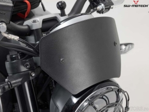 Parabrisas - material: aluminio - color: negro - Triumph Trident 660 ('21-) - SW-Motech
