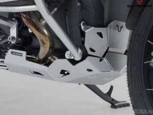 Paracoppa motore - materiale: alluminio - colore: argento - BMW R 1300 GS ('23-) - SW-Motech
