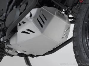 Paracoppa motore - materiale: alluminio - colore: argento - Kawasaki KLR 650 ('08-) - SW-Motech