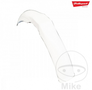 Parafango anteriore universale bianco Polisport - Preston Petty - JM