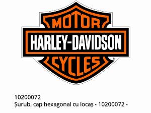 Parafuso, cabeça sextavada interna - 10200072 - Harley-Davidson