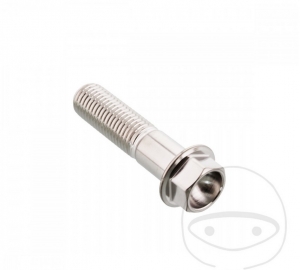 Parafuso com cabeça hexagonal Pro Bolt M10 x 1,25 x 40 mm em aço inoxidável A4 - JM
