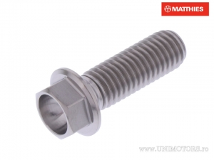 Parafuso de cabeça hexagonal Pro Bolt M10 x 1.50 x 30 mm titânio com pegador - JM