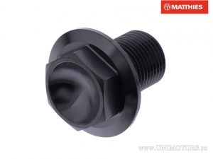 Parafuso para eixo Pro Bolt M18 x 1.50 x 22 mm titânio preto - JM