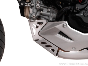 Paramotore - materiale: alluminio - colore: argento - Ducati Multistrada 1200 / S ('10-'14) - SW-Motech