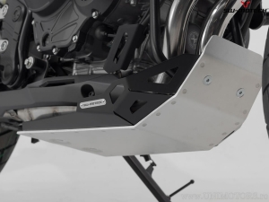 Paramotore - materiale: alluminio - colore: nero/argento - Honda CB500X ('18-) / NX500 ('23-) - SW-Motech