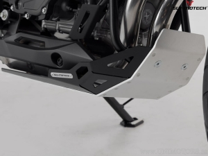 Paramotore - materiale: alluminio - colore: nero/argento - Honda CB500X ('18-) / NX500 ('23-) - SW-Motech