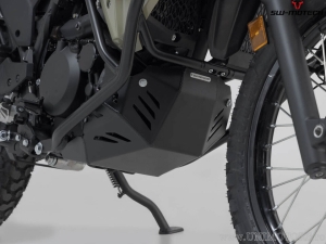Paramotore - materiale: alluminio - colore: nero - Kawasaki KLR 650 ('08-) - SW-Motech