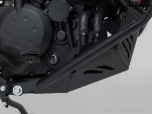 Paramotore - materiale: alluminio - colore: nero - Kawasaki KLR 650 ('08-) - SW-Motech
