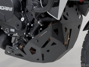 Paramotore - materiale: alluminio - colore: nero - Moto Morini X-Cape 650 ('21-) - SW-Motech