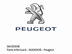 Partie inférieure - 064309VB - Peugeot