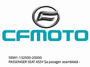 PASSENGER SEAT ASSY	Ensemble selle passager - 5BW1-132000-20000 - CFMOTO