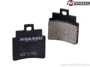 Pastilhas de freio orgânicas - Barossa Skywalker 250 R / Kymco Grand Dink 250 / Sym (Sanyang) GTS 250 Joymax - Naraku