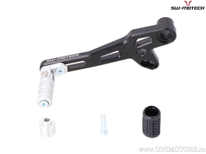 Pedale cambio in alluminio colore nero-argento - Ducati DesertX ('22-) - SW-Motech