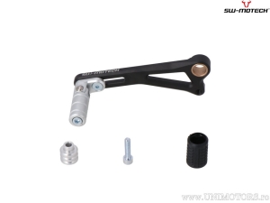 Pedale cambio in alluminio colore nero-argento - Harley-Davidson Pan America ('21-) - SW-Motech