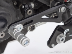 Pedale cambio in alluminio colore nero-argento - Harley-Davidson Pan America ('21-) - SW-Motech
