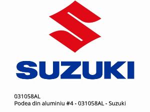 Pedana in alluminio n.4 - 031058AL - Suzuki