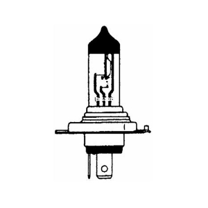 Philips - Halogenlampe 12V - 60/55W H4 P43T